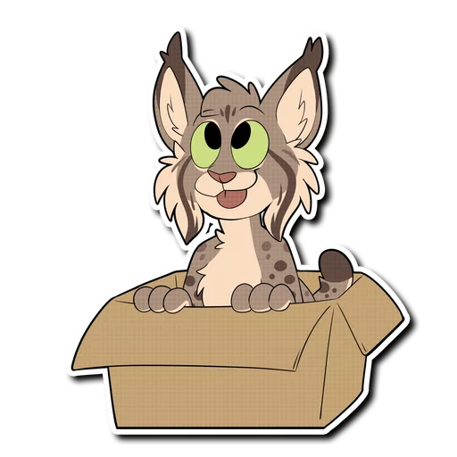 📦 Стикер «Lynx» для Telegram