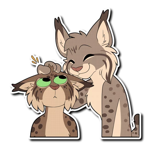💢 Стикер «Lynx» для Telegram