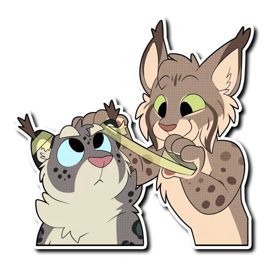 😺 Стикер «Lynx» для Telegram