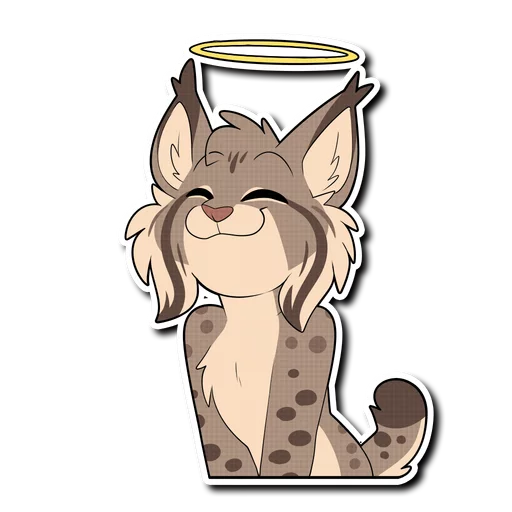 😇 Стикер «Lynx» для Telegram