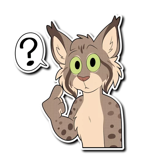❓ Стикер «Lynx» для Telegram