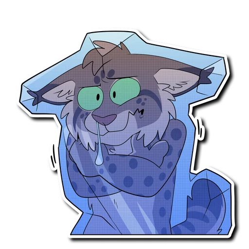 ❄️ Стикер «Lynx» для Telegram
