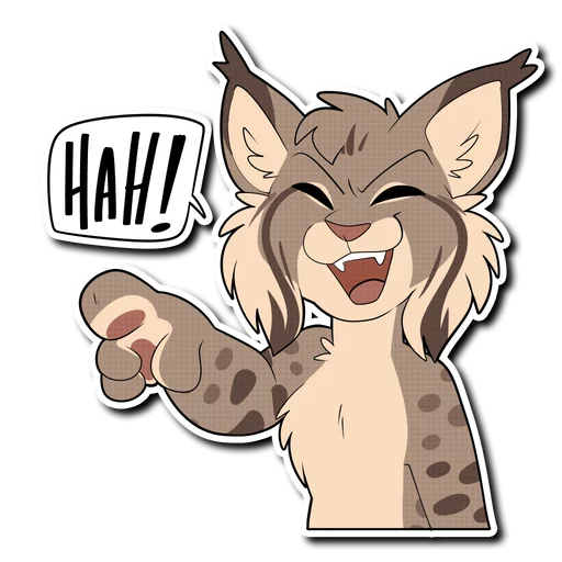 🤣 Стикер «Lynx» для Telegram
