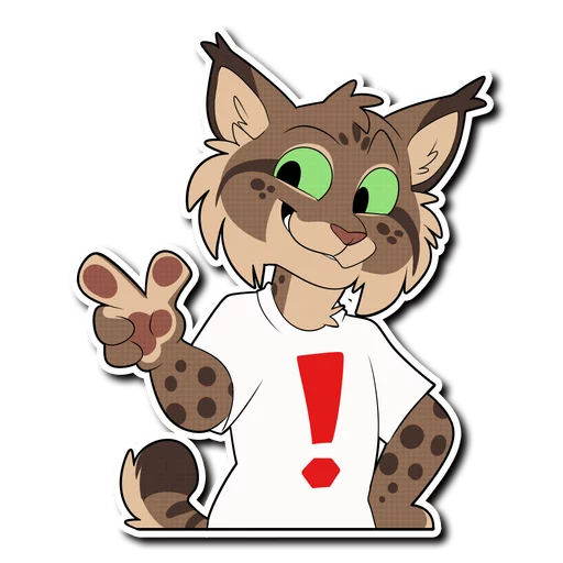 ❗️ Стикер «Lynx» для Telegram