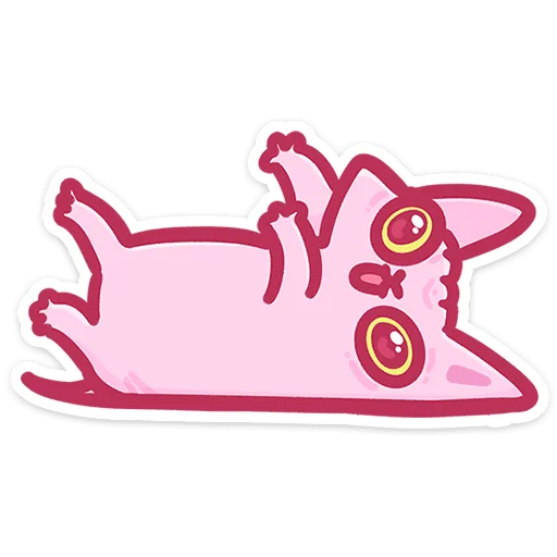🐱 Стикер «Лёлик от» для Telegram