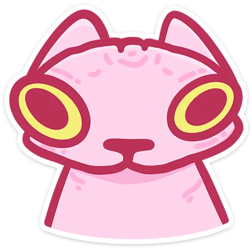 🐱 Стикер «Лёлик от» для Telegram