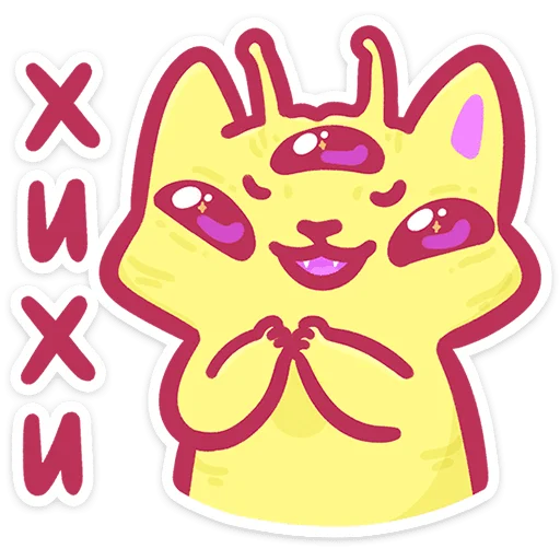 🐱 Стикер «Лёлик от» для Telegram