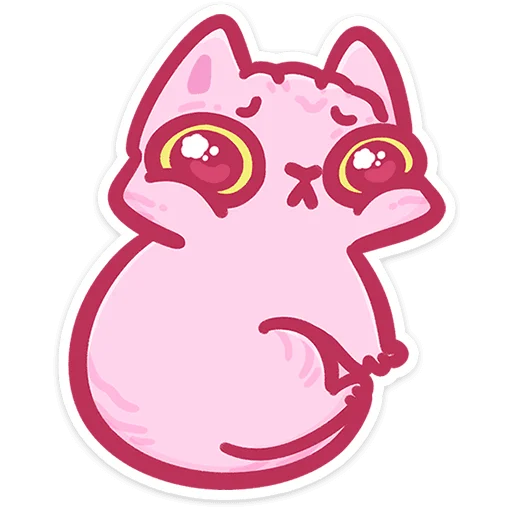 🐱 Стикер «Лёлик от» для Telegram