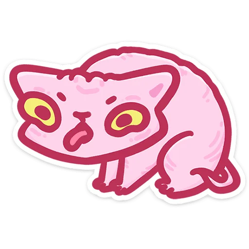 🐱 Стикер «Лёлик от» для Telegram