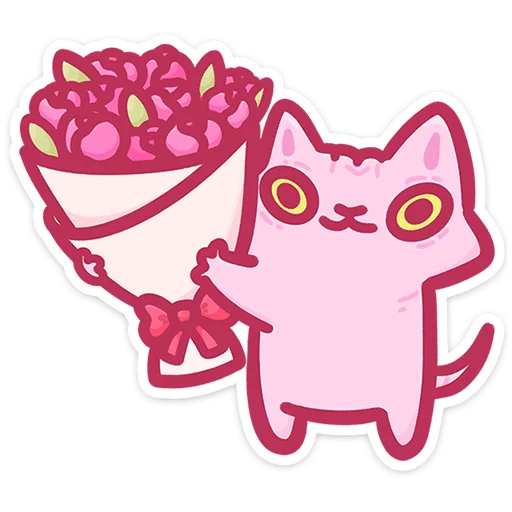 🐱 Стикер «Лёлик от» для Telegram