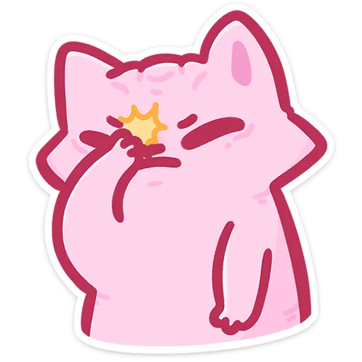 🐱 Стикер «Лёлик от» для Telegram