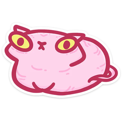 🐱 Стикер «Лёлик от» для Telegram