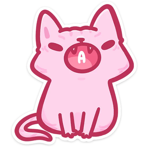 🐱 Стикер «Лёлик от» для Telegram