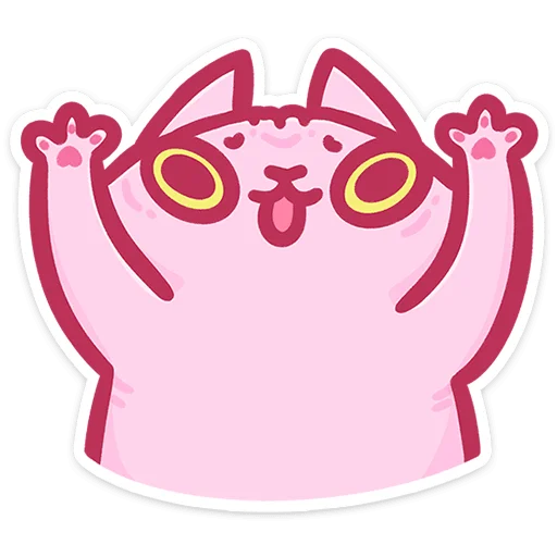 🐱 Стикер «Лёлик от» для Telegram