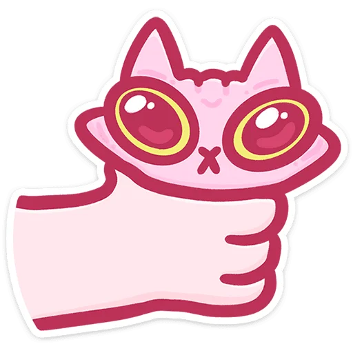 🐱 Стикер «Лёлик от» для Telegram