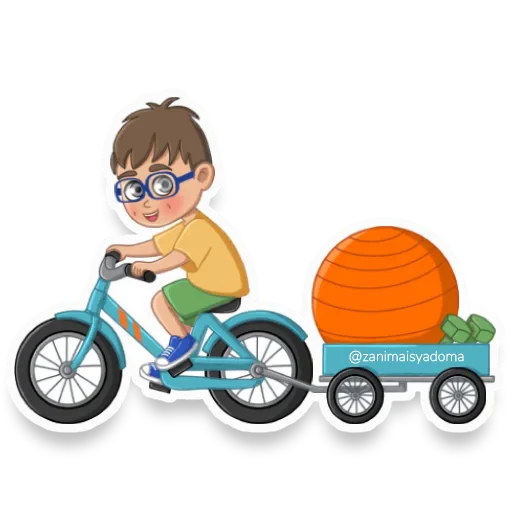 🚴‍♀ Стикер «Лëва» для Telegram