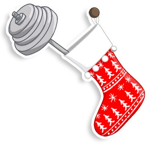 🎄 Стикер «Лëва» для Telegram