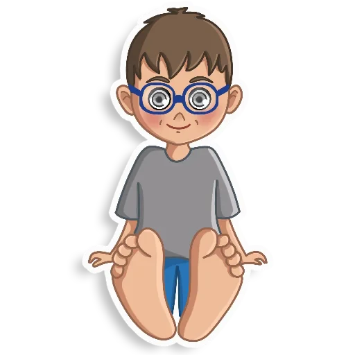 🦶 Стикер «Лëва» для Telegram