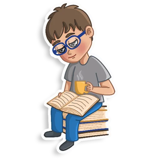 ☕️ Стикер «Лëва» для Telegram