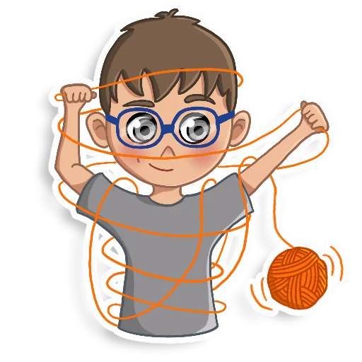 ⚙️ Стикер «Лëва» для Telegram