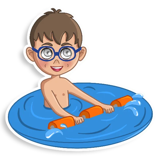🏊‍♀ Стикер «Лëва» для Telegram