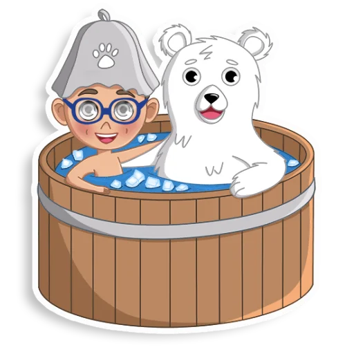 ❄️ Стикер «Лëва» для Telegram