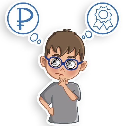 🧐 Стикер «Лëва» для Telegram