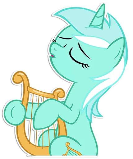 🎼 Стикер «Lyra» для Telegram