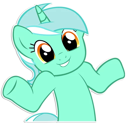 👐 Стикер «Lyra» для Telegram