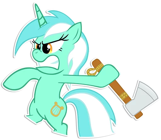 ⛏ Стикер «Lyra» для Telegram