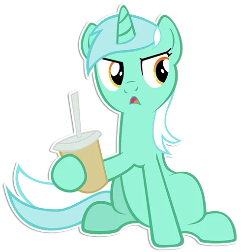🥤 Стикер «Lyra» для Telegram