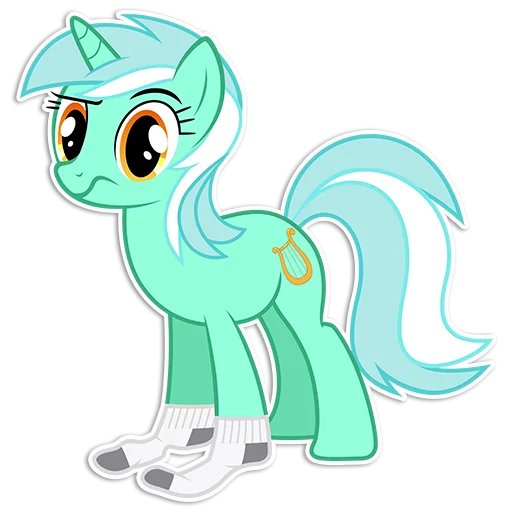 👣 Стикер «Lyra» для Telegram