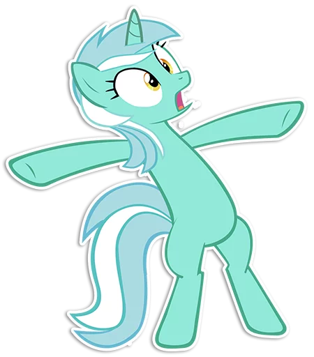 😵 Стикер «Lyra» для Telegram