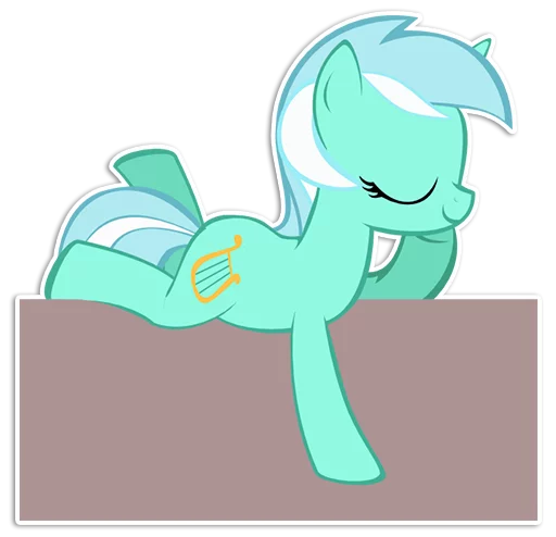 😌 Стикер «Lyra» для Telegram