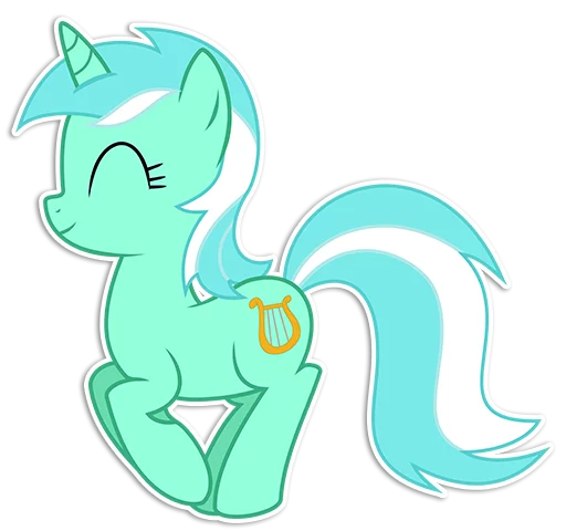 😌 Стикер «Lyra» для Telegram