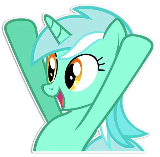 🖖 Стикер «Lyra» для Telegram