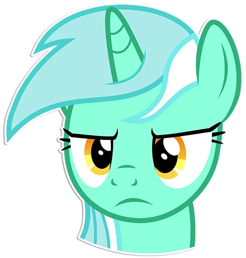 😠 Стикер «Lyra» для Telegram