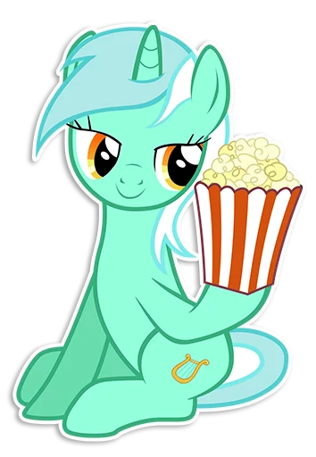 🍿 Стикер «Lyra» для Telegram