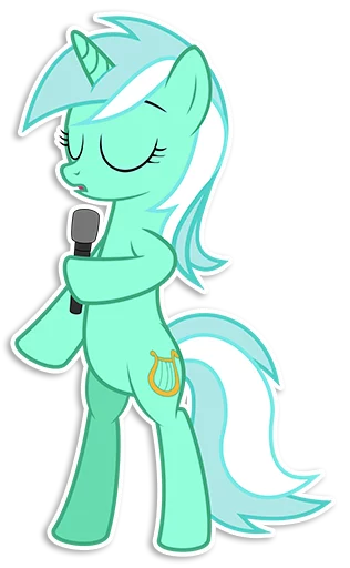 🎤 Стикер «Lyra» для Telegram