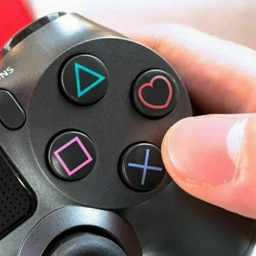 🎮 Стикер «для любителей сердечек ?» для Telegram