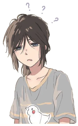 ❓ Стикер «Liz and the Blue Bird» для Telegram