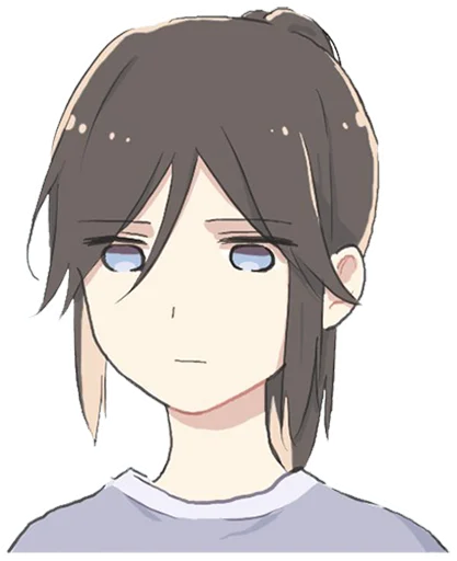 😑 Стикер «Liz and the Blue Bird» для Telegram