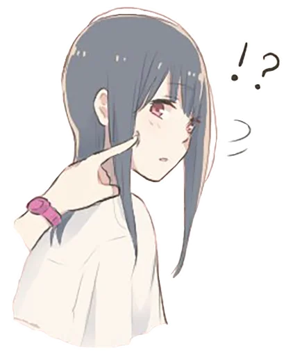 ❓ Стикер «Liz and the Blue Bird» для Telegram