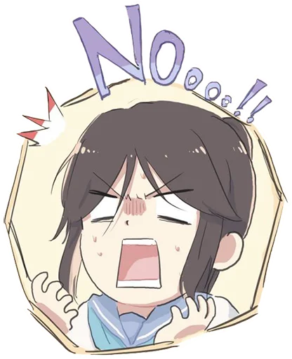 😡 Стикер «Liz and the Blue Bird» для Telegram