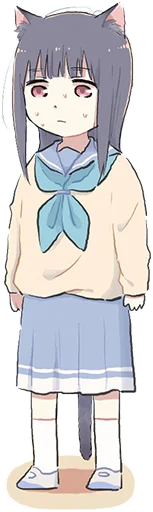 😐 Стикер «Liz and the Blue Bird» для Telegram