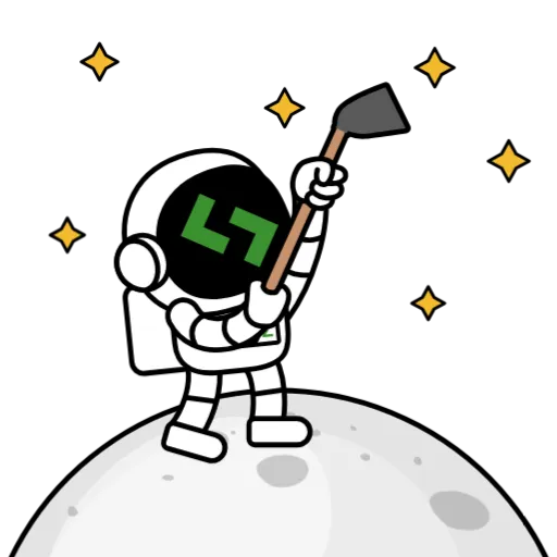 🚜 Стикер «LZ.finance» для Telegram