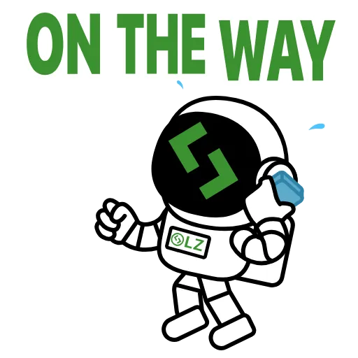 🏃‍♂️ Стикер «LZ.finance» для Telegram