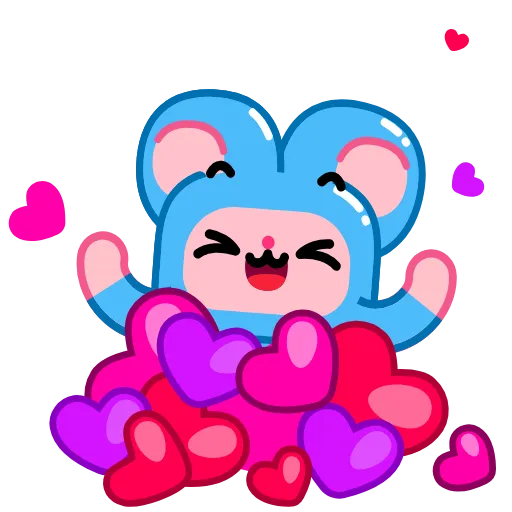 🥰 Эмодзи «Mini Mice» для Telegram