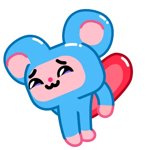 ❤️ Эмодзи «Mini Mice» для Telegram