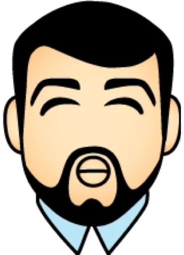 😘 Стикер «Брюнет» для Telegram